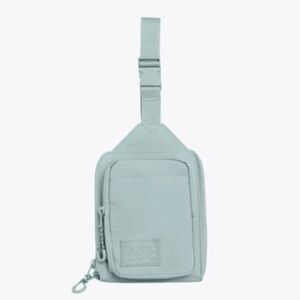 BEIS The Sport Sling Bag in SLATE blue green belt bag